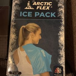 Neck and shoulder ice pack , plus compression back ice wrap