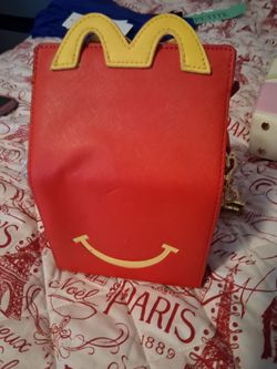 McDonald's kid's meal bag.