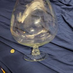 Vintage Crystal Brandy Glass (Very Large)