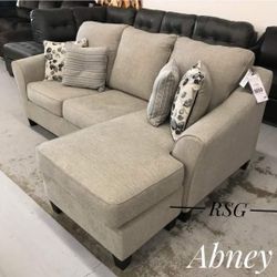 Sofa Chaise By Benchcraft Furniture 💛No Needed Credit Check 💛 $39 Down Payment with Financing