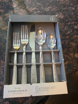 Threshold Lina 20-Piece Flatware Set