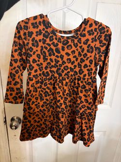Leopard Girls Dress