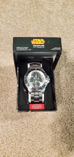 Star Wars Darth Vader Mens Stainless Steel Watch