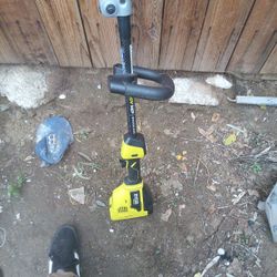 40 Volt HP Brushless Carbon Fiber Weed Eater & 40v 2ah Battery 