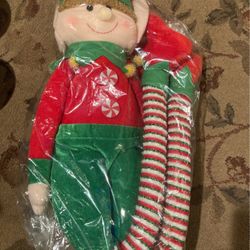 Large Stuffed Decor Elf Brand New
