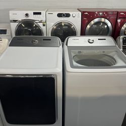 🔥 Samsung Electric Washer & Dryer Set 🔥