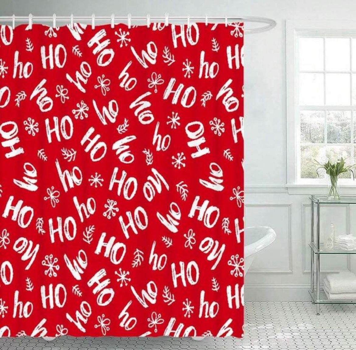 Christmas Shower Curtain