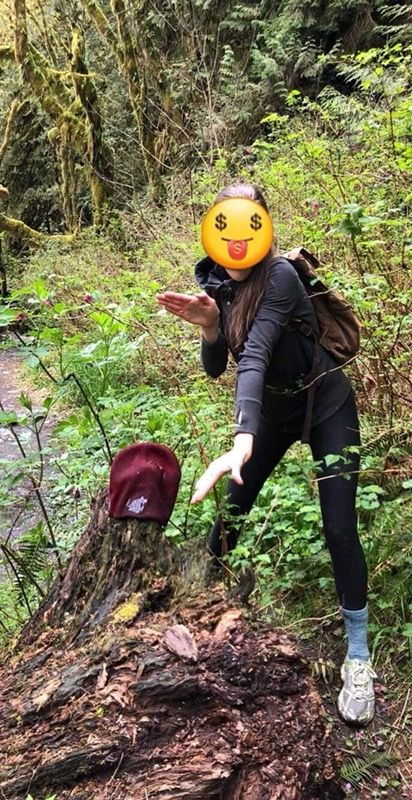 Gently used Cougar beanie