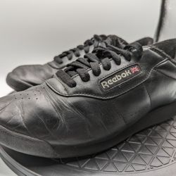 Reebok Women Classic Princess Sneaker Black 30892 Size 9