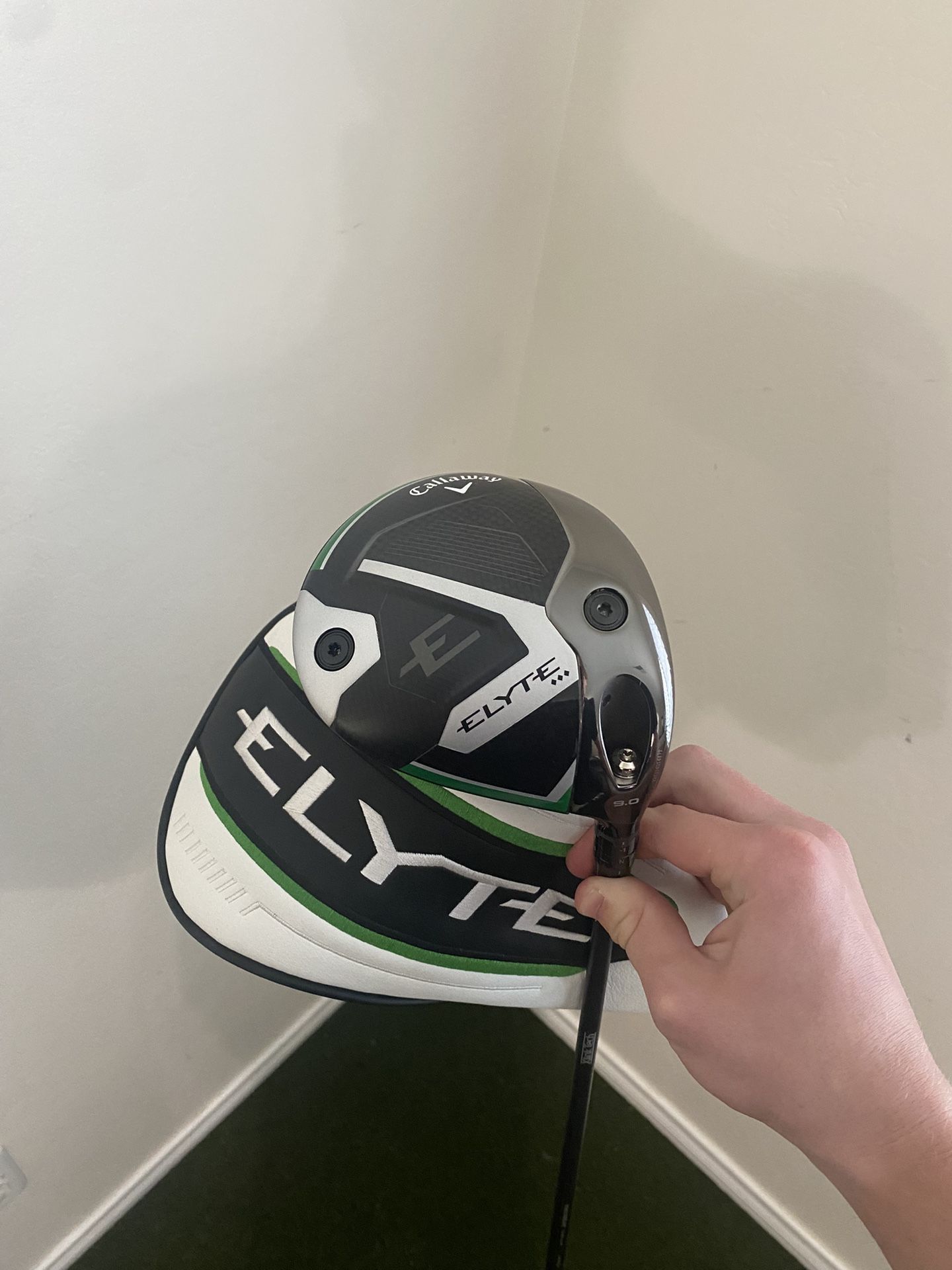 Mint Condition Callaway Elyte Triple Diamond 9.0 Degree Driver