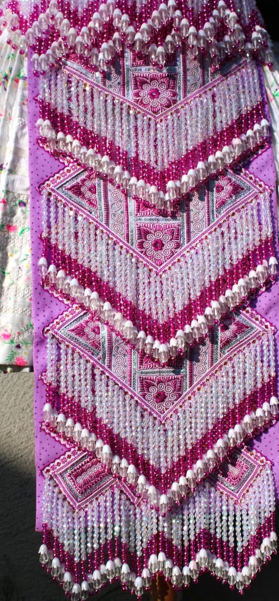 Lavender Hmong Chinese Outfit