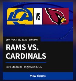 Rams vs Cardinals @ SoFi