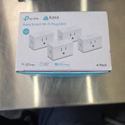 Kasa Smart Plug 4 Pack White 