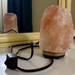 Large Natural Himalayan Crystal Rock Salt Lamp Air Purifier