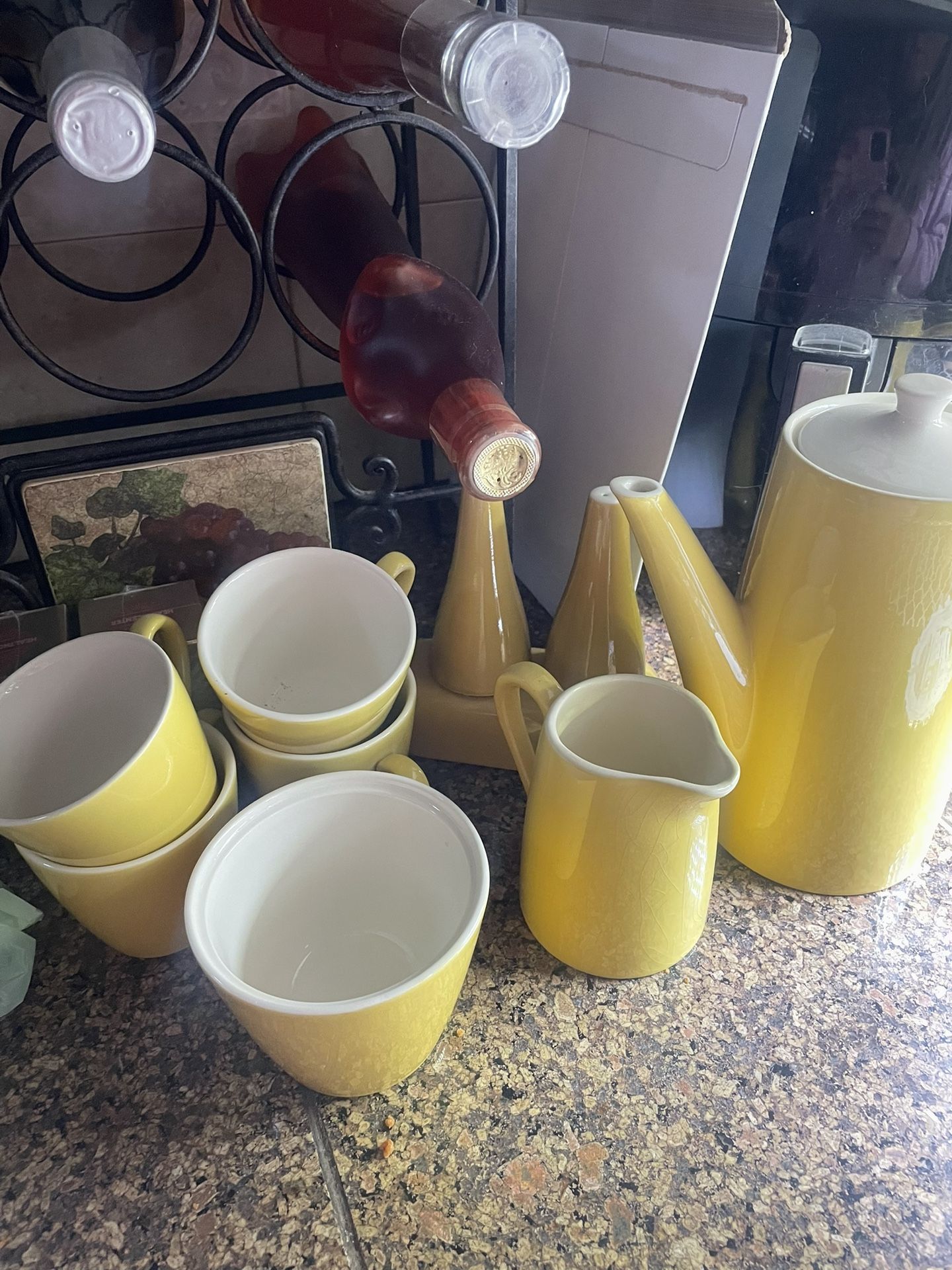 Vintage Mid Century Ceramic Ware Set