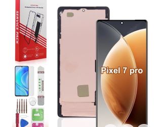 OLED for Google Pixel 7 Pro Screen Replacement OLED Touch Screen Digitizer Assembly for Pixel 7 Pro GP4BC GEAE Display with Tools (Not for Pixel 7A / 