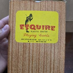 Vintage Large (jumbo) Esquire Nude Playing Cards