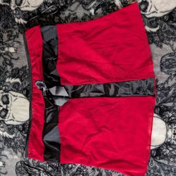 Frederick's Of Hollywood Red Mesh Tube Top