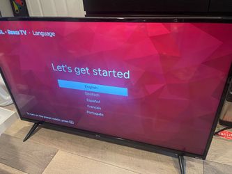 TCL 43 inch 4k Tv