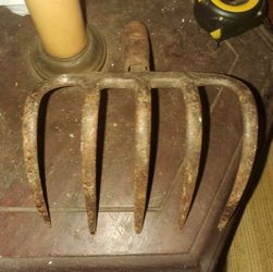 Antique Cast Iron Pitchfork