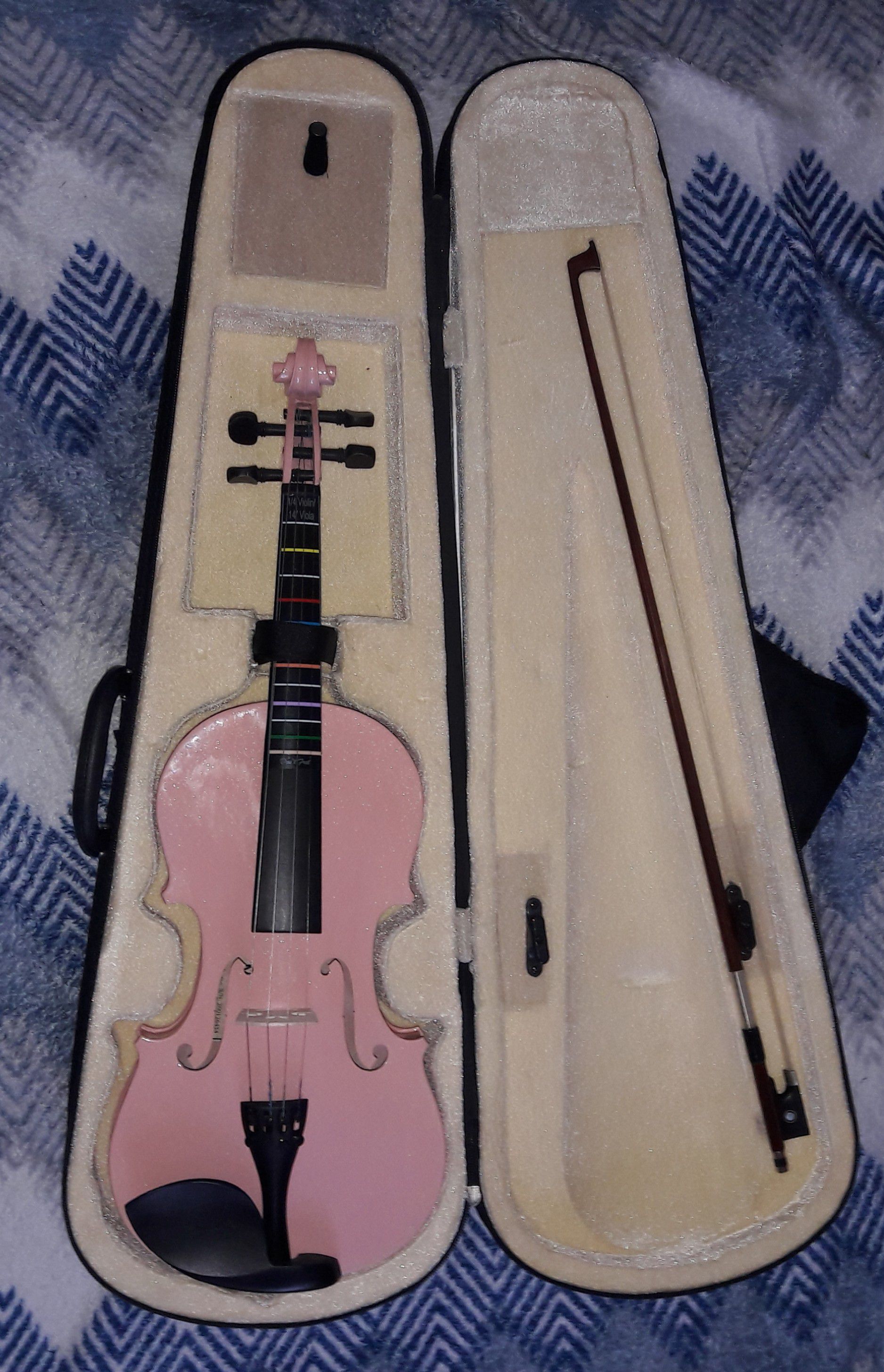 Pastel Pink Violin