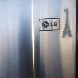 LG Stainless Steel Side by Side Refrigerator