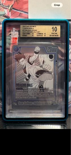 Dragon Ball Fusion World FP-058 Gohan Adolescence Tournament Manga Ver Alt BGS10