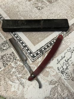 Lot of 2 Vintage Antique Straight Razors - German Solingen & Wineinger IA