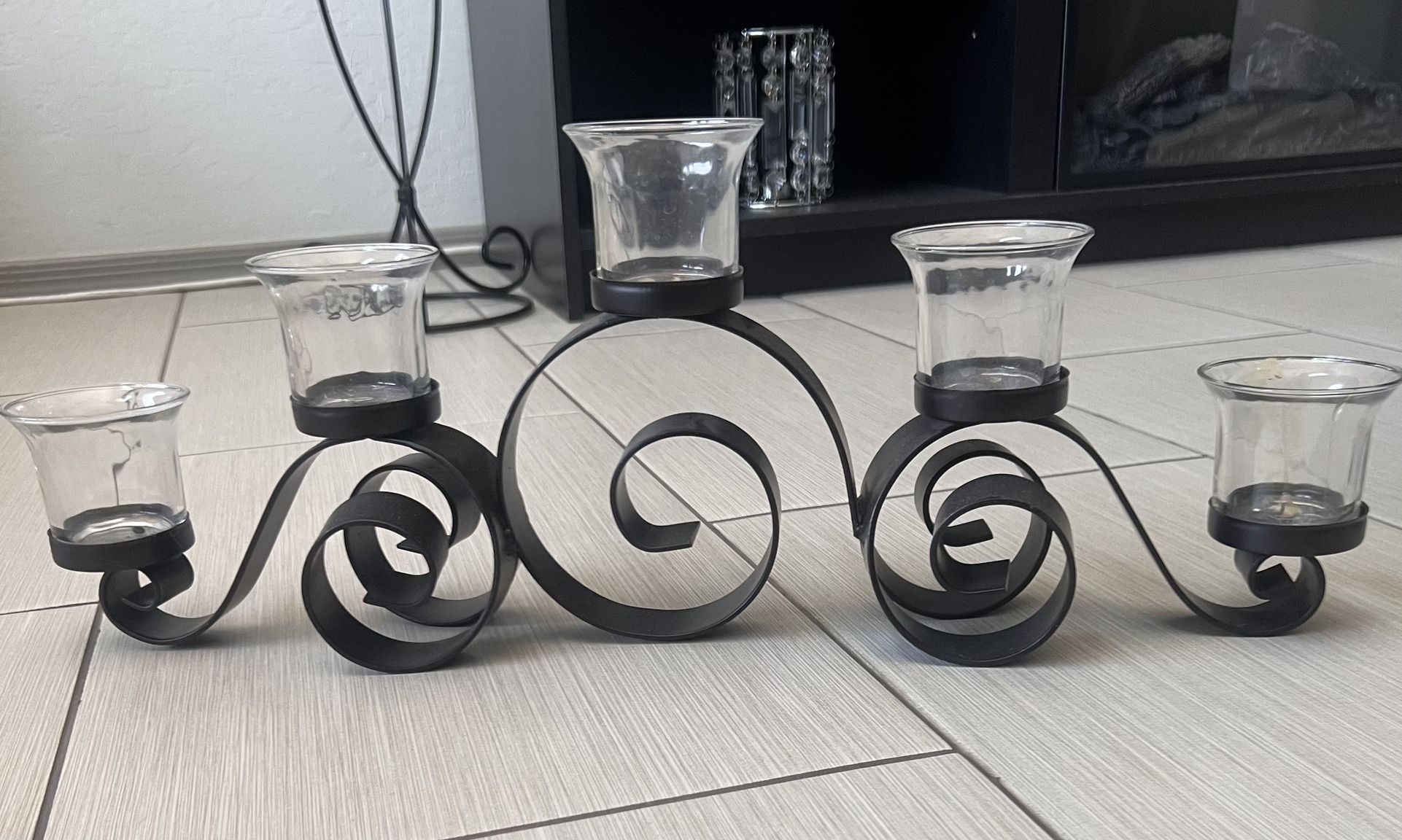 5 Candle Centerpiece