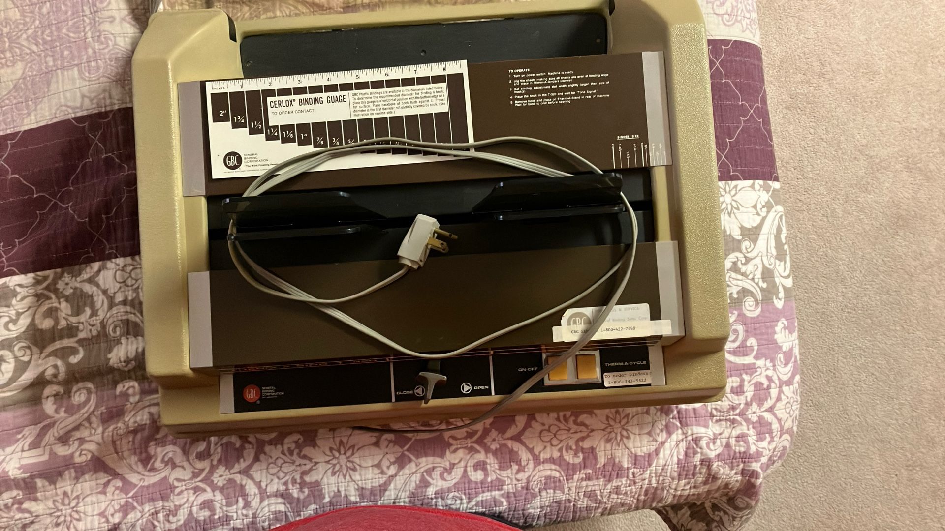 Thermal Binding Machine and Folders