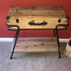 Suitcase Shelf And Wine Rack
