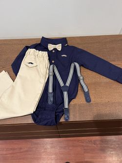 Baby Boy Suit Outfit 18-24 M,4 Pcs