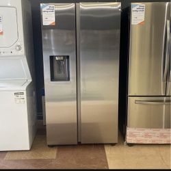 Samsung Side By Side Refrigerator With Water Dispenser And Ice Maker N7AM8