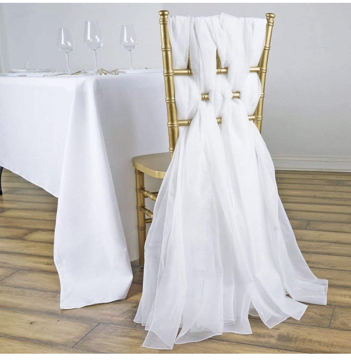 Wedding Chair Sash/lace Table Runner