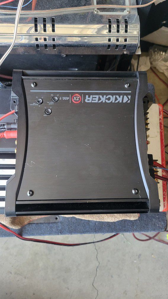 Kicker Zx 400.1 Amplifier 