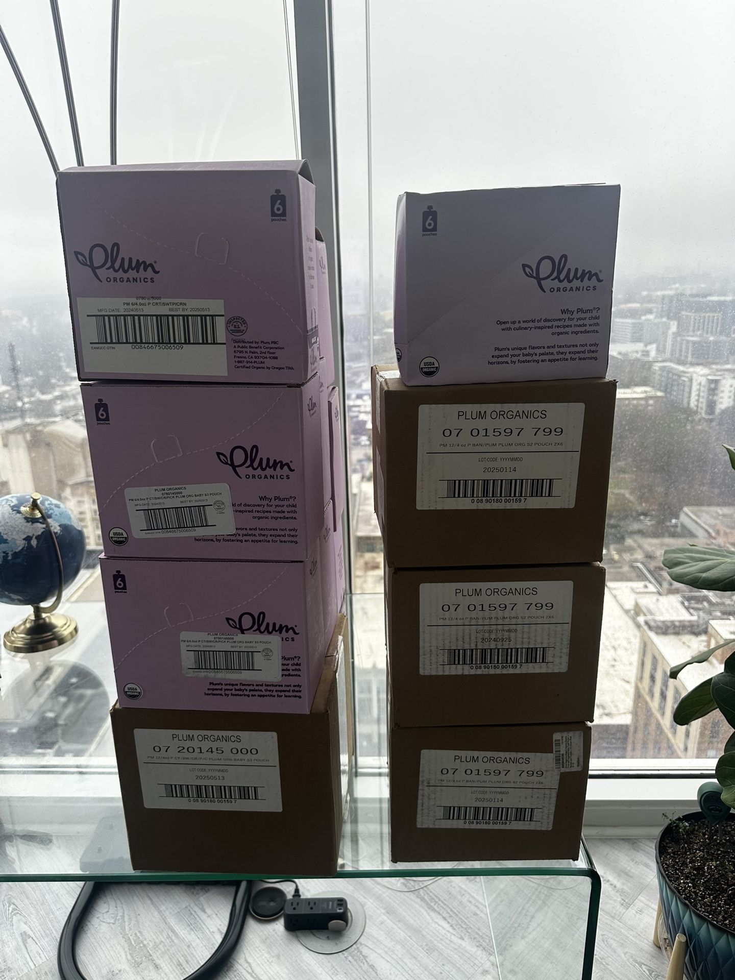 Plum Organics Baby Food Pouches – Bulk Deal! 🥕🍌🥦