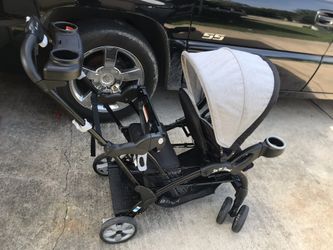 Sit and stand stroller