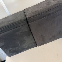 Black Storage Cube Seats - Bundle Of 5