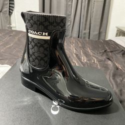 Coach Rubber Boots