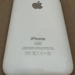 iPhone 3GS 32GB $15