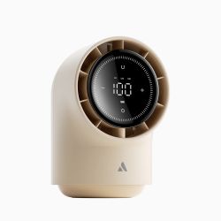 Aecooly Touch Control Desk Fan 100 Speeds Quiet Bedroom Digital Display 8000mAh