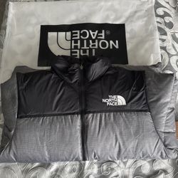 The North Face grey jacket