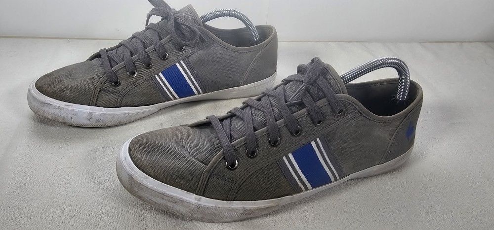 Le Coq Sportif Green with Blue And White Accents. - Size 10