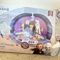 New in original box-Frozen ELSA/AANA Kids Play Castle with Piano,Music and balls