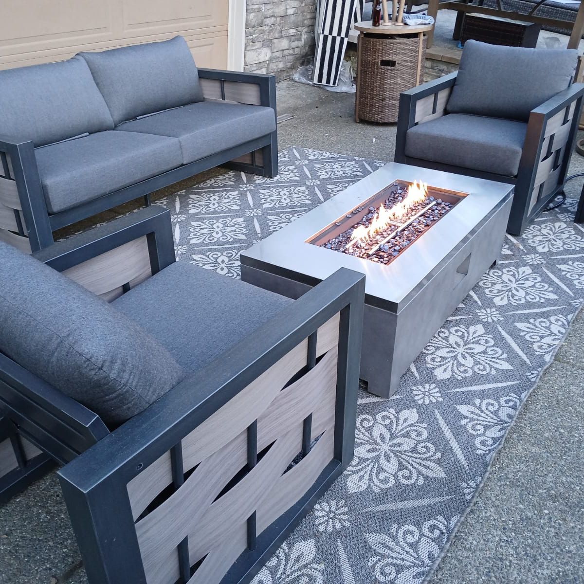 Costco Furniture With Fire Pit New 