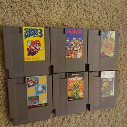 Nes games In great condition 