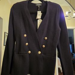 Express Button Blouse/Blazer