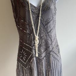 Flapper Costume With Extra Accessories 