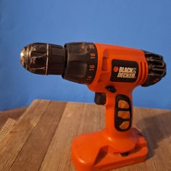 Black And Decker 18V Drill With Charger-$10.00