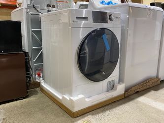 NEW! GE Compact Stackable 4.1 Cu. Ft. Electric Dryer Model # GFT14ESSM3WW